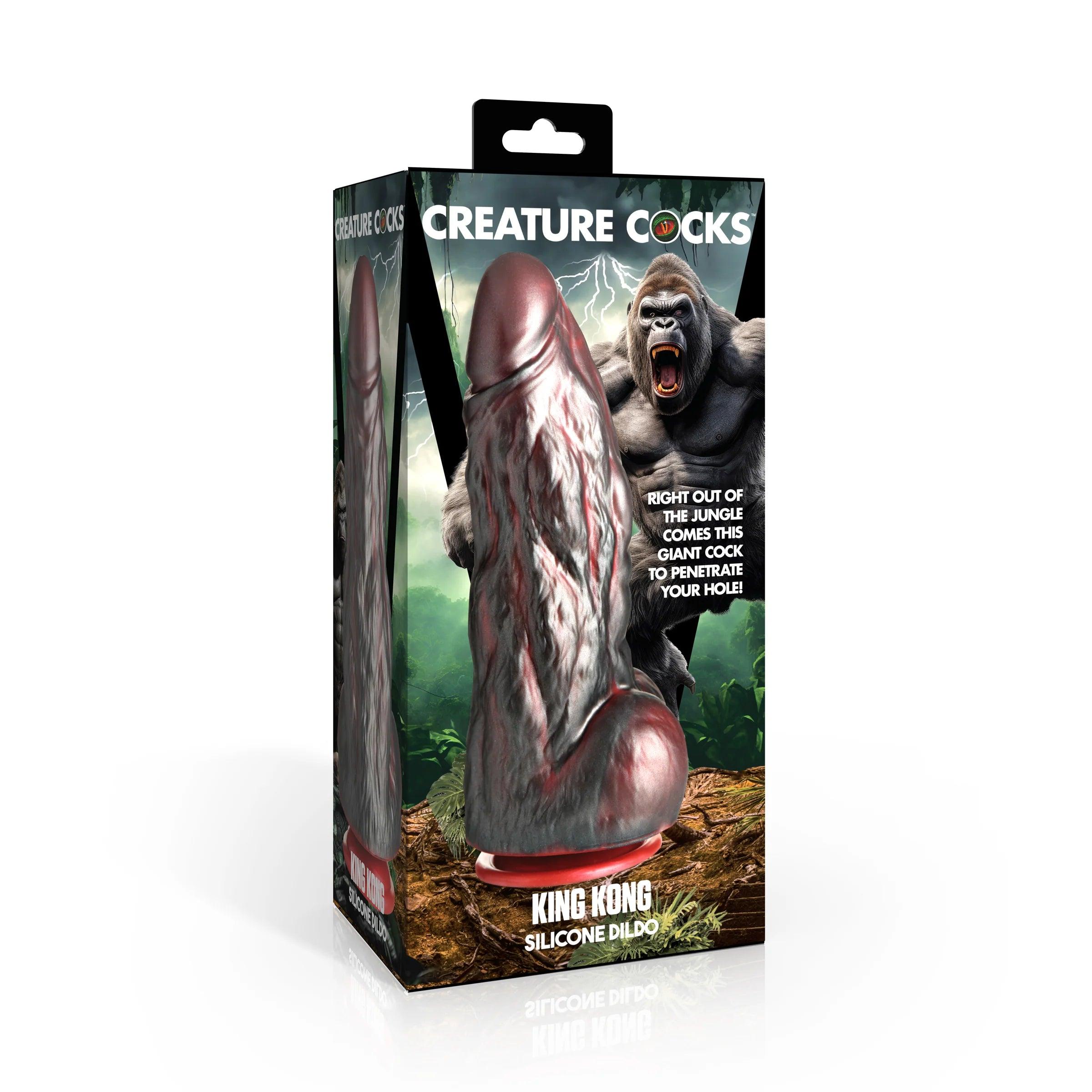 Creature Cocks King Kong Silicone Dildo - Buy At Luxury Toy X - Free 3-Day Shipping