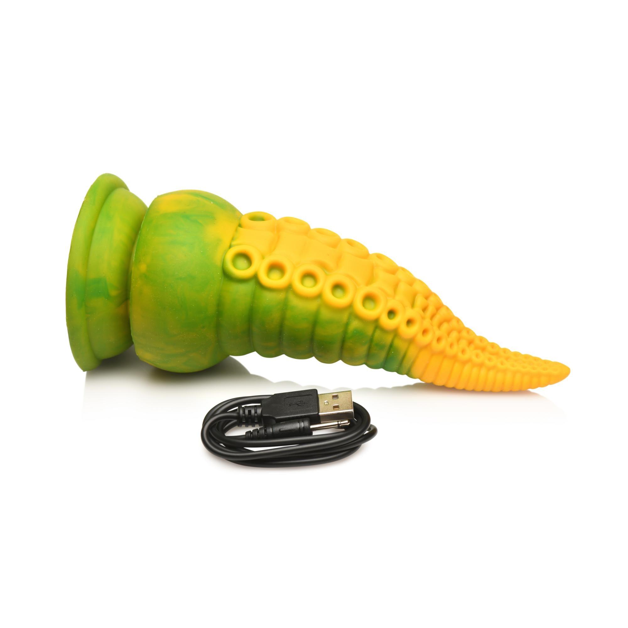 Creature Cocks Monstropus 2.0 Vibrating Tentacle Rechargeable Silicone Dildo - Buy At Luxury Toy X - Free 3-Day Shipping