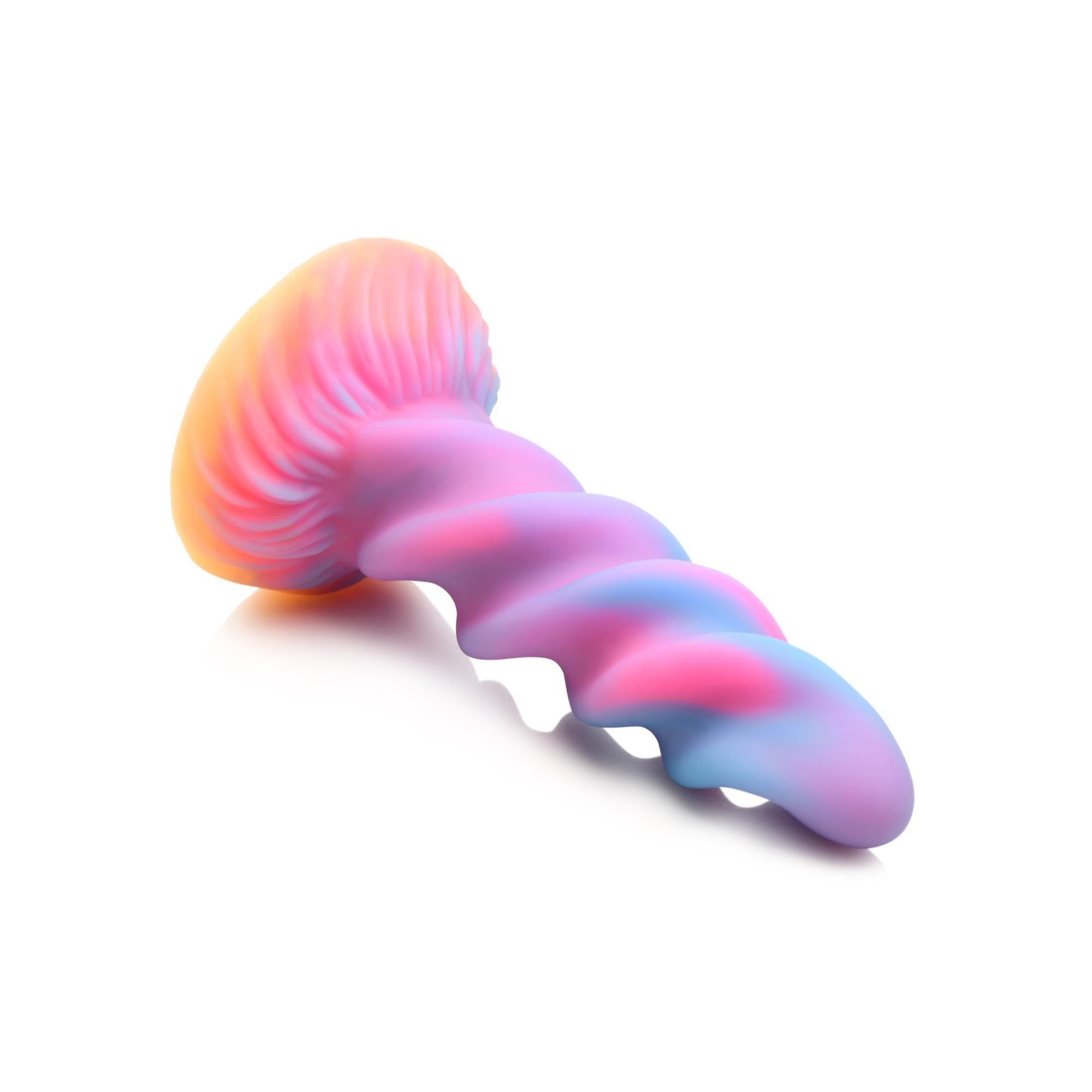 Creature Cocks Moon Rider Glow in the Dark Unicorn Silicone Dildo - Buy At Luxury Toy X - Free 3-Day Shipping