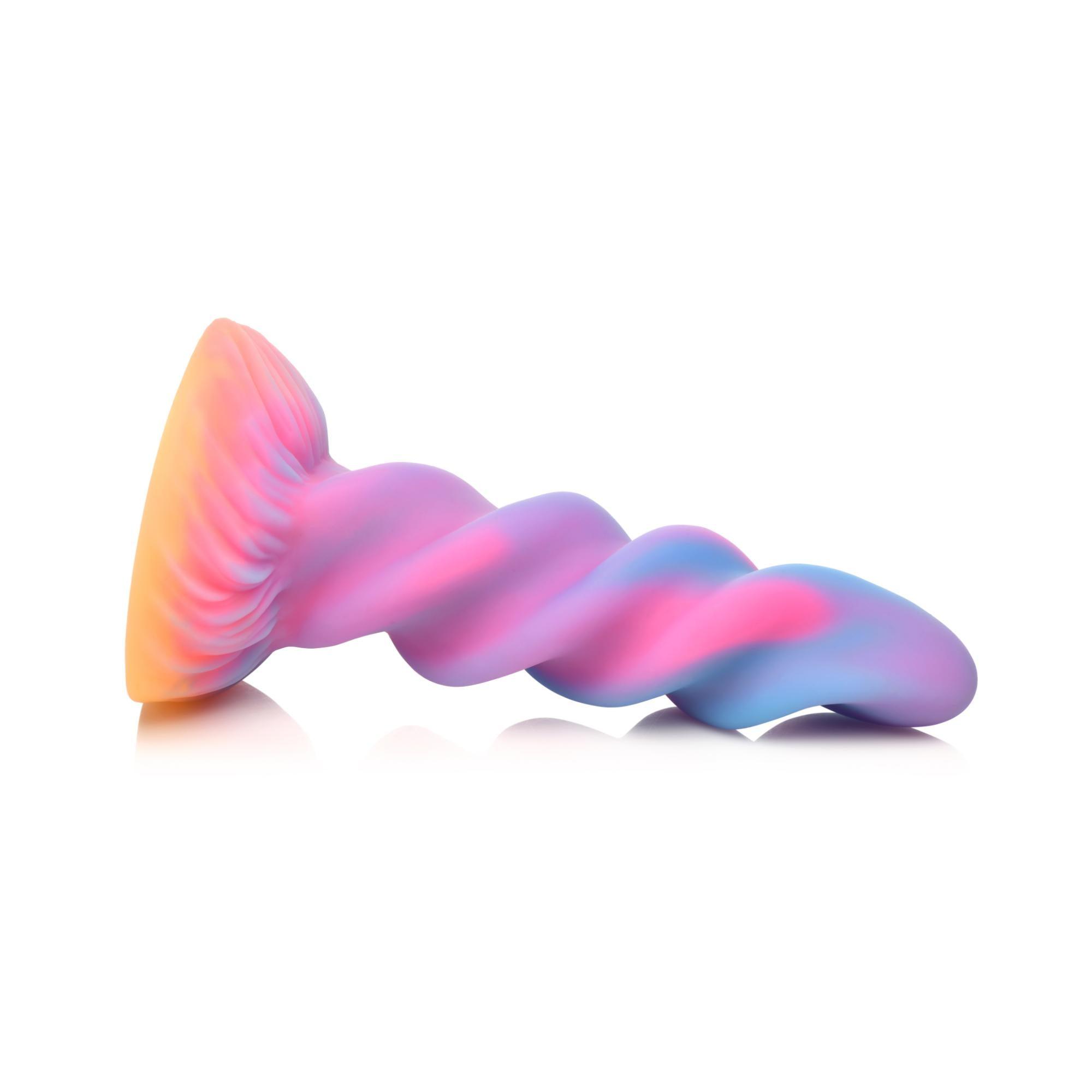 Creature Cocks Moon Rider Glow in the Dark Unicorn Silicone Dildo - Buy At Luxury Toy X - Free 3-Day Shipping