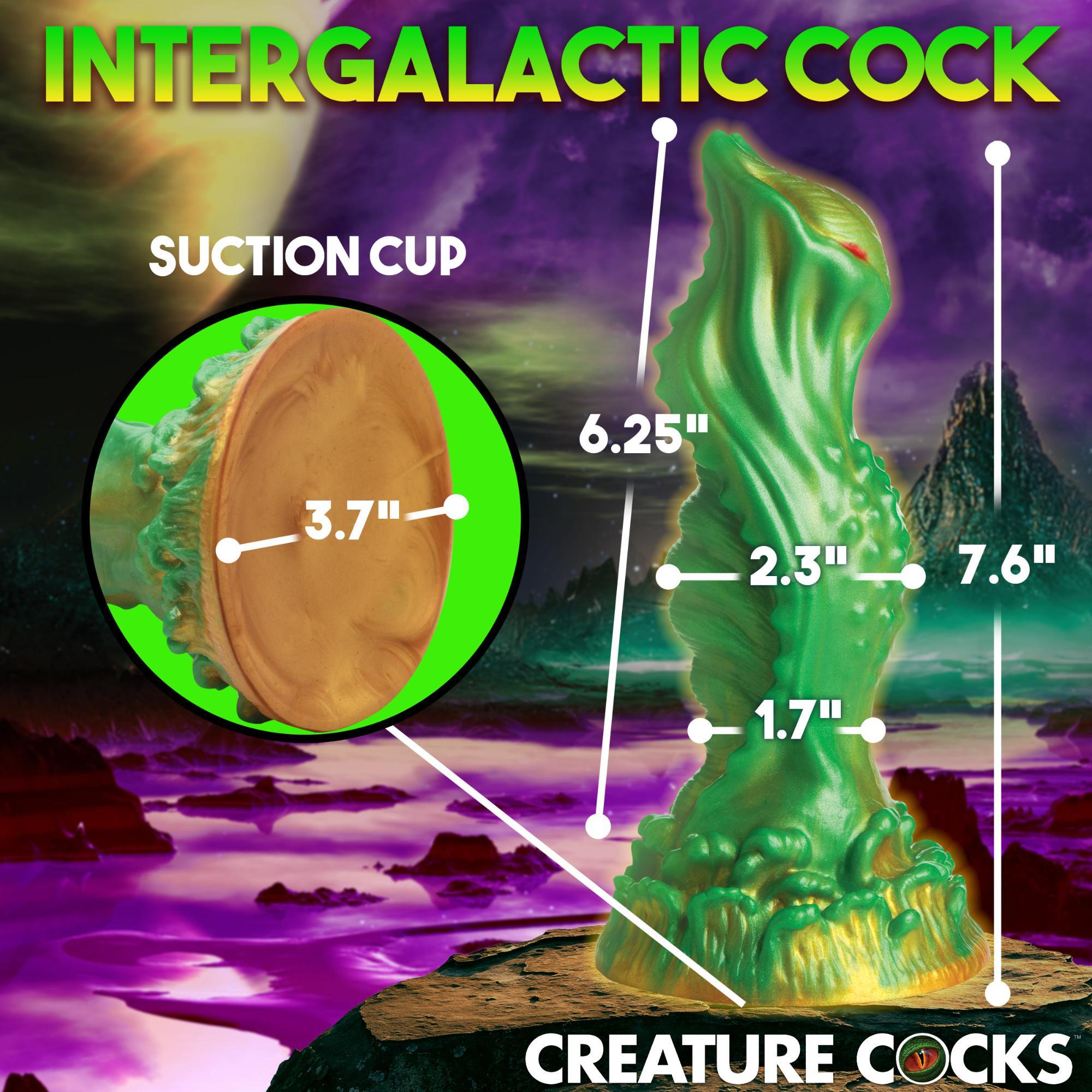 Creature Cocks Nebula Alien Silicone Dildo - Buy At Luxury Toy X - Free 3-Day Shipping