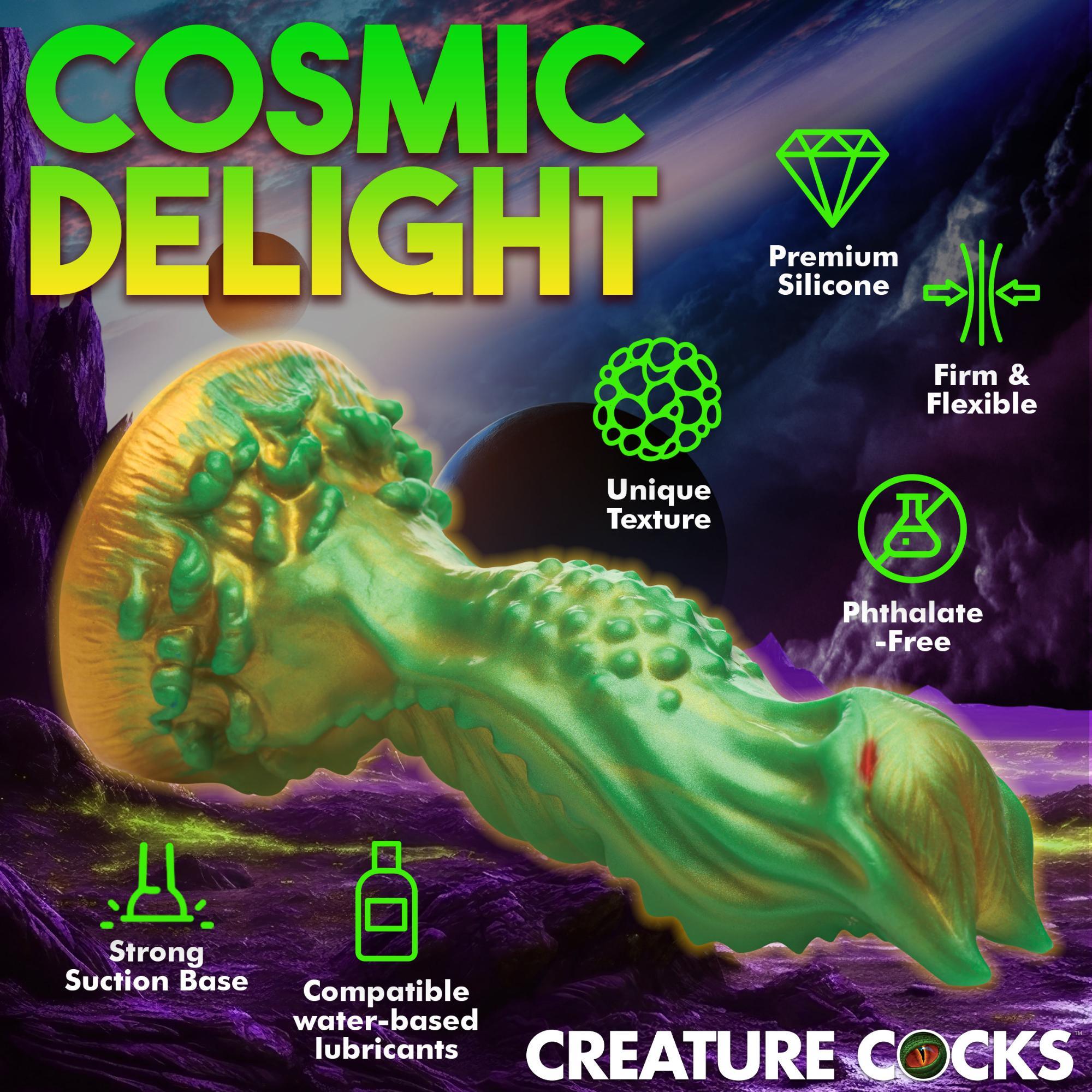 Creature Cocks Nebula Alien Silicone Dildo - Buy At Luxury Toy X - Free 3-Day Shipping