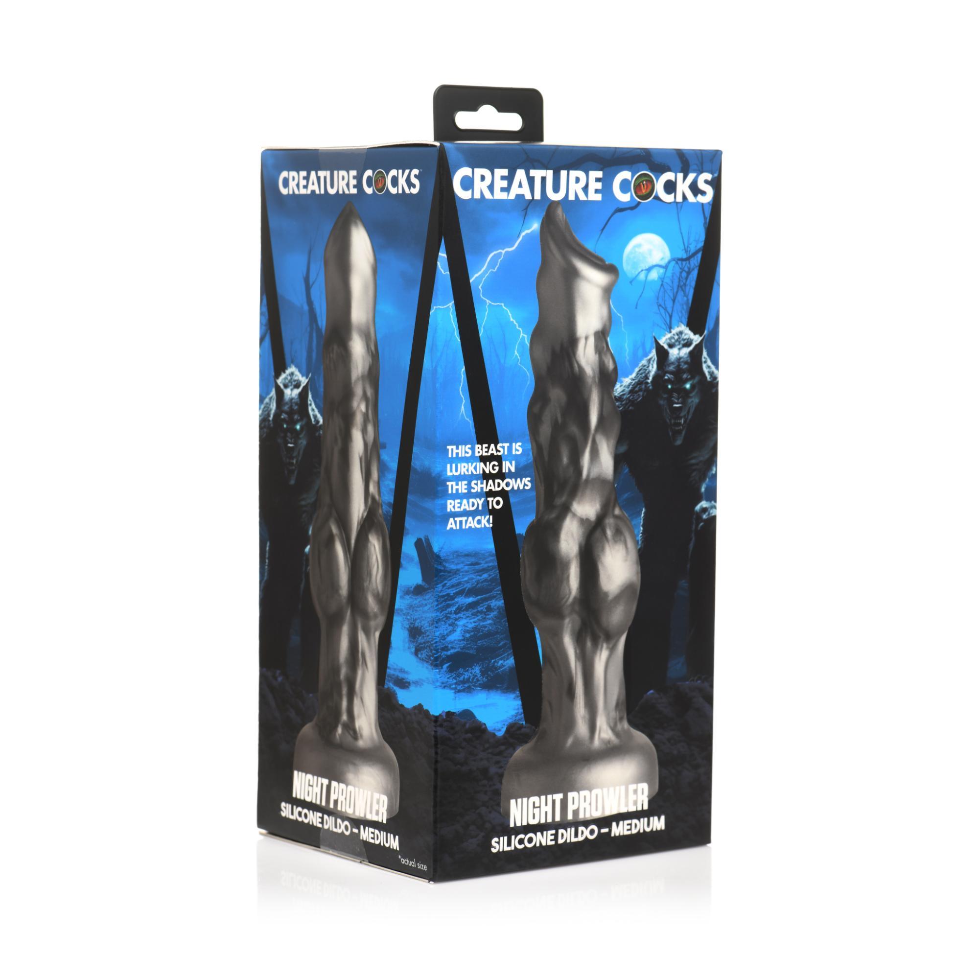 Creature Cocks Night Prowler Silicone Dildo - Buy At Luxury Toy X - Free 3-Day Shipping