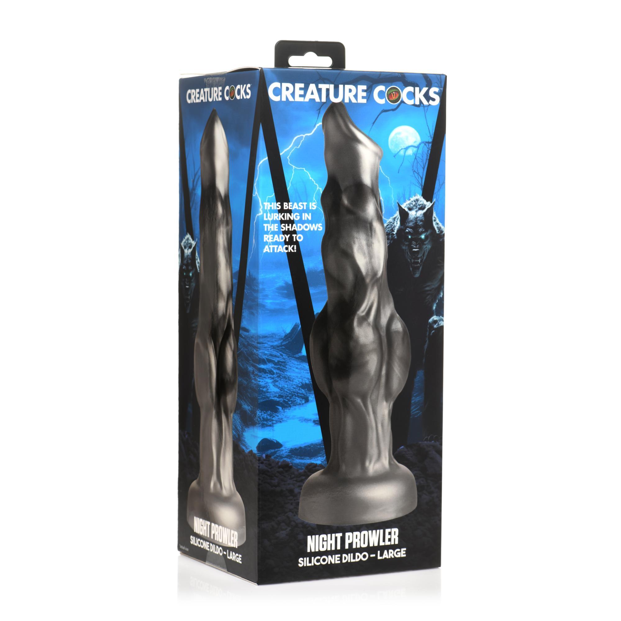 Creature Cocks Night Prowler Silicone Dildo - Buy At Luxury Toy X - Free 3-Day Shipping