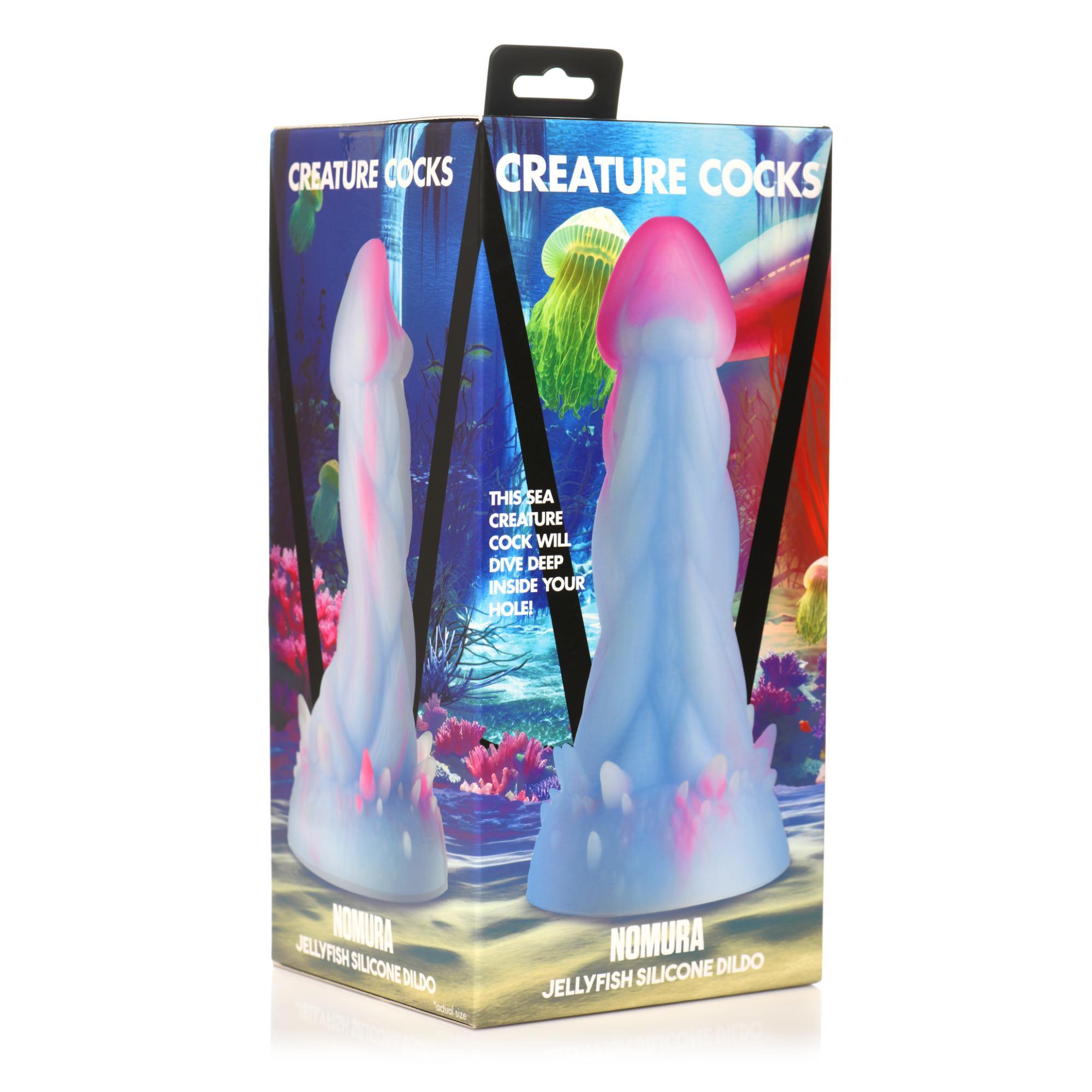 Creature Cocks Nomura Jellyfish Silicone Dildo - Buy At Luxury Toy X - Free 3-Day Shipping