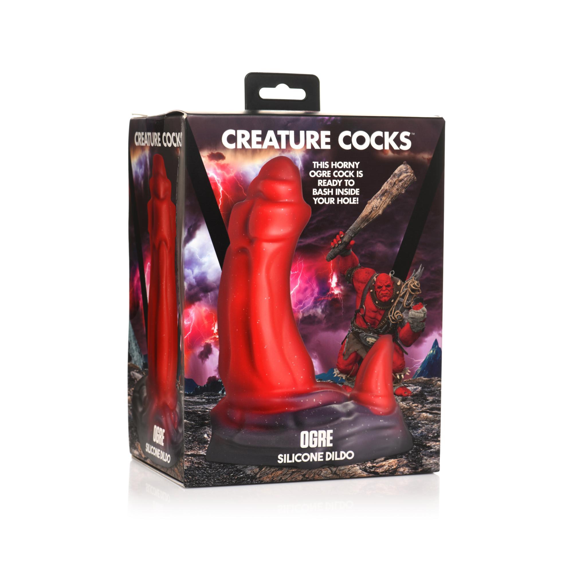 Creature Cocks Ogre Silicone Dildo - Buy At Luxury Toy X - Free 3-Day Shipping