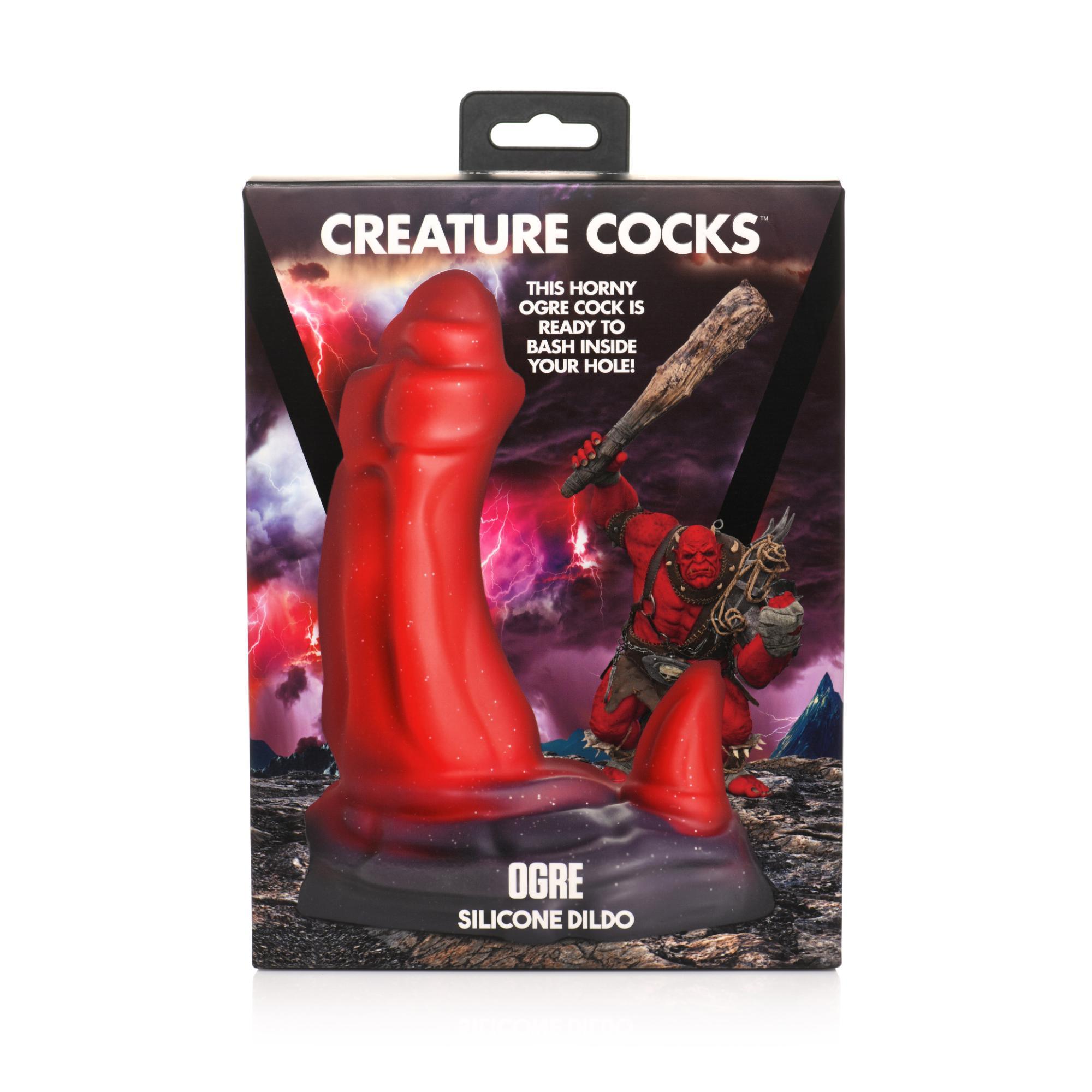 Creature Cocks Ogre Silicone Dildo - Buy At Luxury Toy X - Free 3-Day Shipping