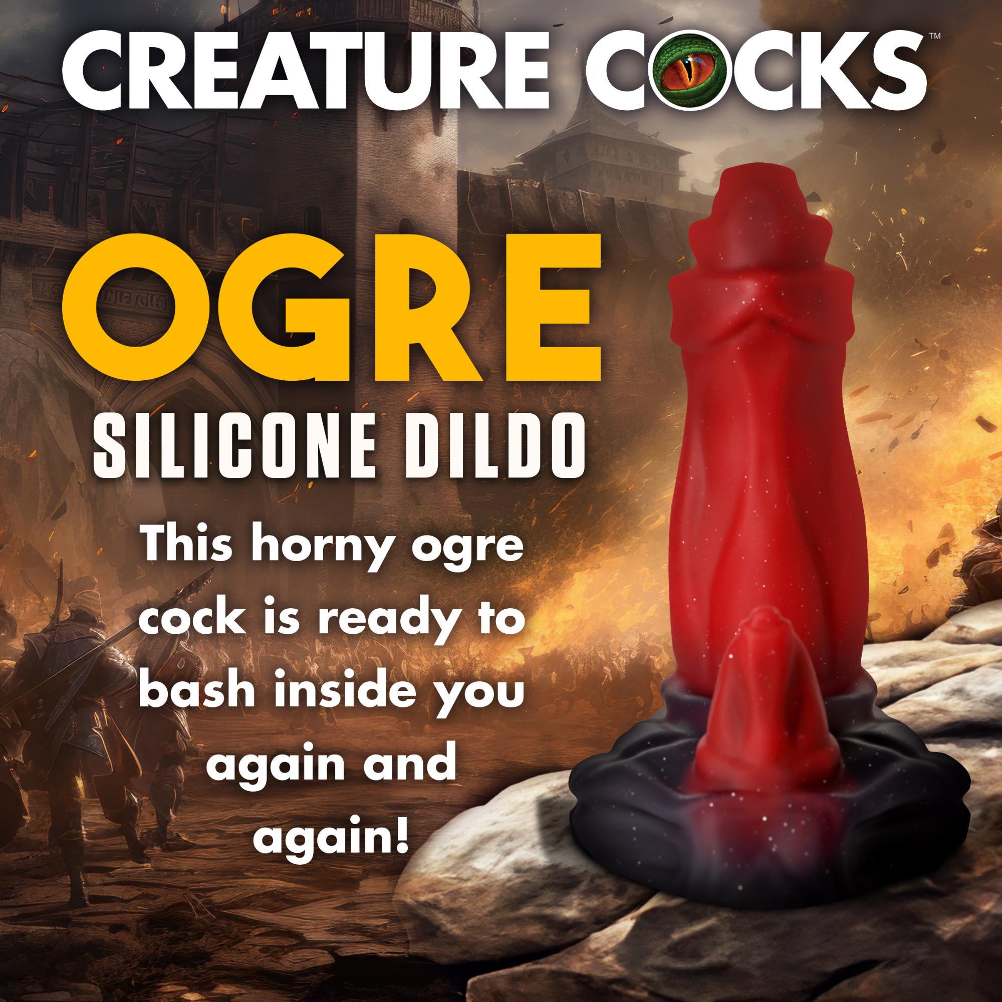 Creature Cocks Ogre Silicone Dildo - Buy At Luxury Toy X - Free 3-Day Shipping