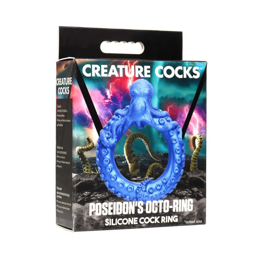 Creature Cocks Poseidon's Octo-Ring Silicone Cock Ring - Buy At Luxury Toy X - Free 3-Day Shipping