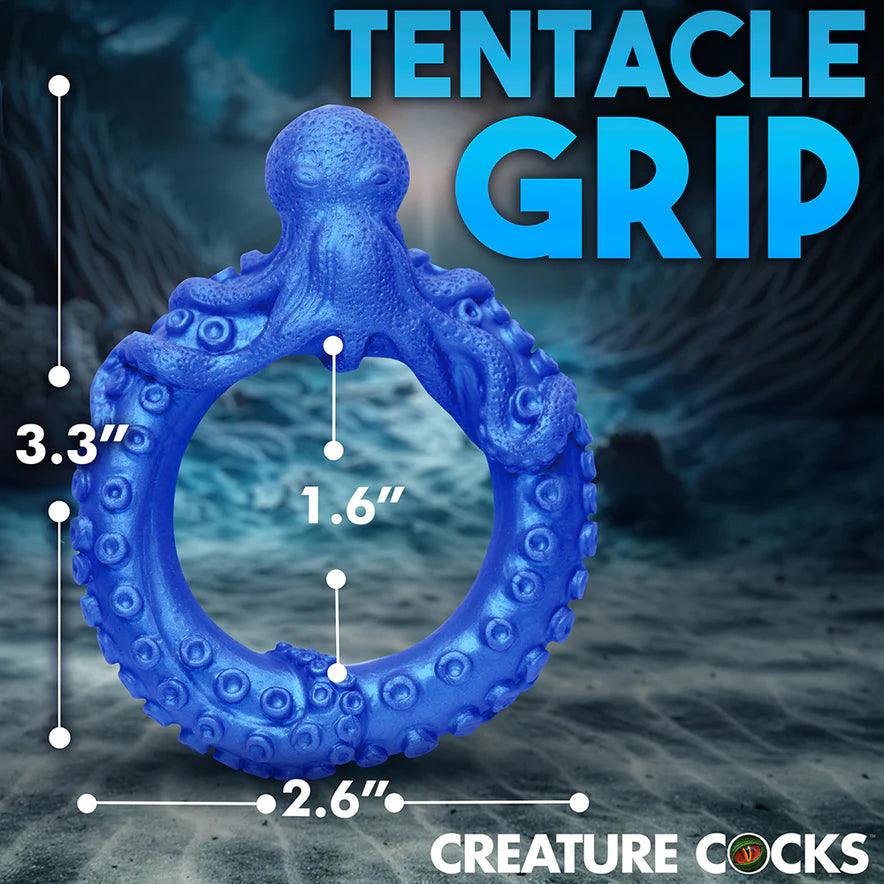 Creature Cocks Poseidon's Octo-Ring Silicone Cock Ring - Buy At Luxury Toy X - Free 3-Day Shipping