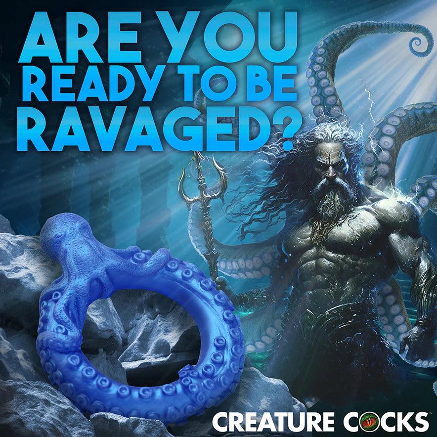 Creature Cocks Poseidon's Octo-Ring Silicone Cock Ring - Buy At Luxury Toy X - Free 3-Day Shipping