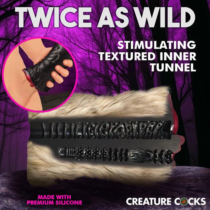 Creature Cocks Savage She-Wolf Pussy Silicone Stroker – Unleash Your Primal Desire - Buy At Luxury Toy X - Free 3-Day Shipping