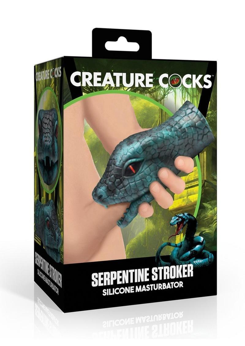 Creature Cocks Serpentine Stroker Silicone Masturbator - Buy At Luxury Toy X - Free 3-Day Shipping