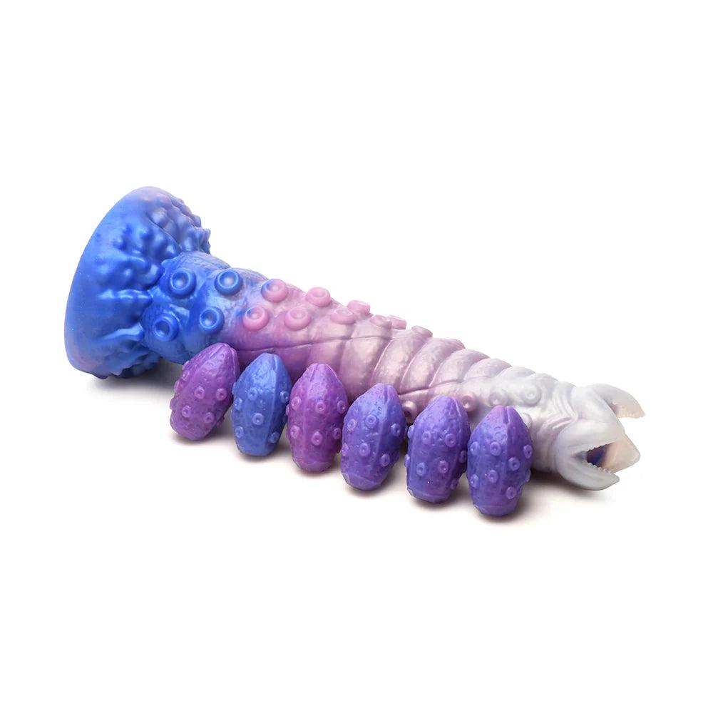 Creature Cocks Tenta-Queen Ovipositor Silicone Dildo with Eggs - Buy At Luxury Toy X - Free 3-Day Shipping