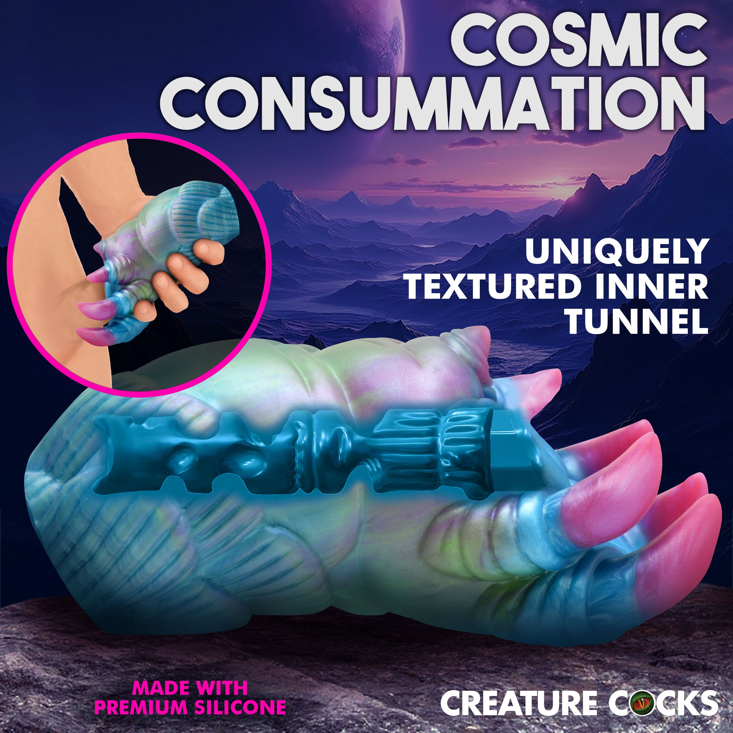 Creature Cocks Ursa Silicone Pussy Stroker – Embark on a Cosmic Journey of Pleasure - Buy At Luxury Toy X - Free 3-Day Shipping