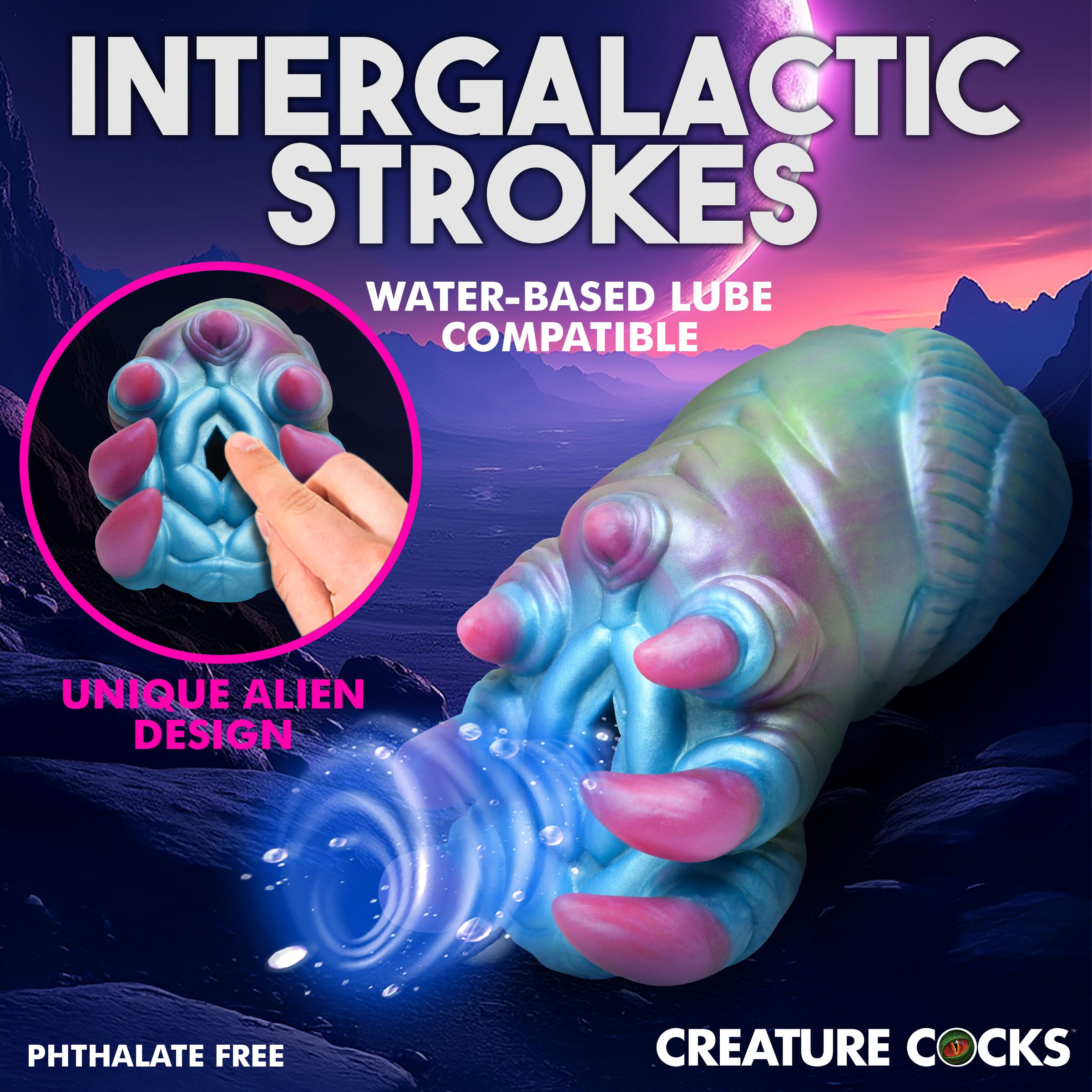 Creature Cocks Ursa Silicone Pussy Stroker – Embark on a Cosmic Journey of Pleasure - Buy At Luxury Toy X - Free 3-Day Shipping