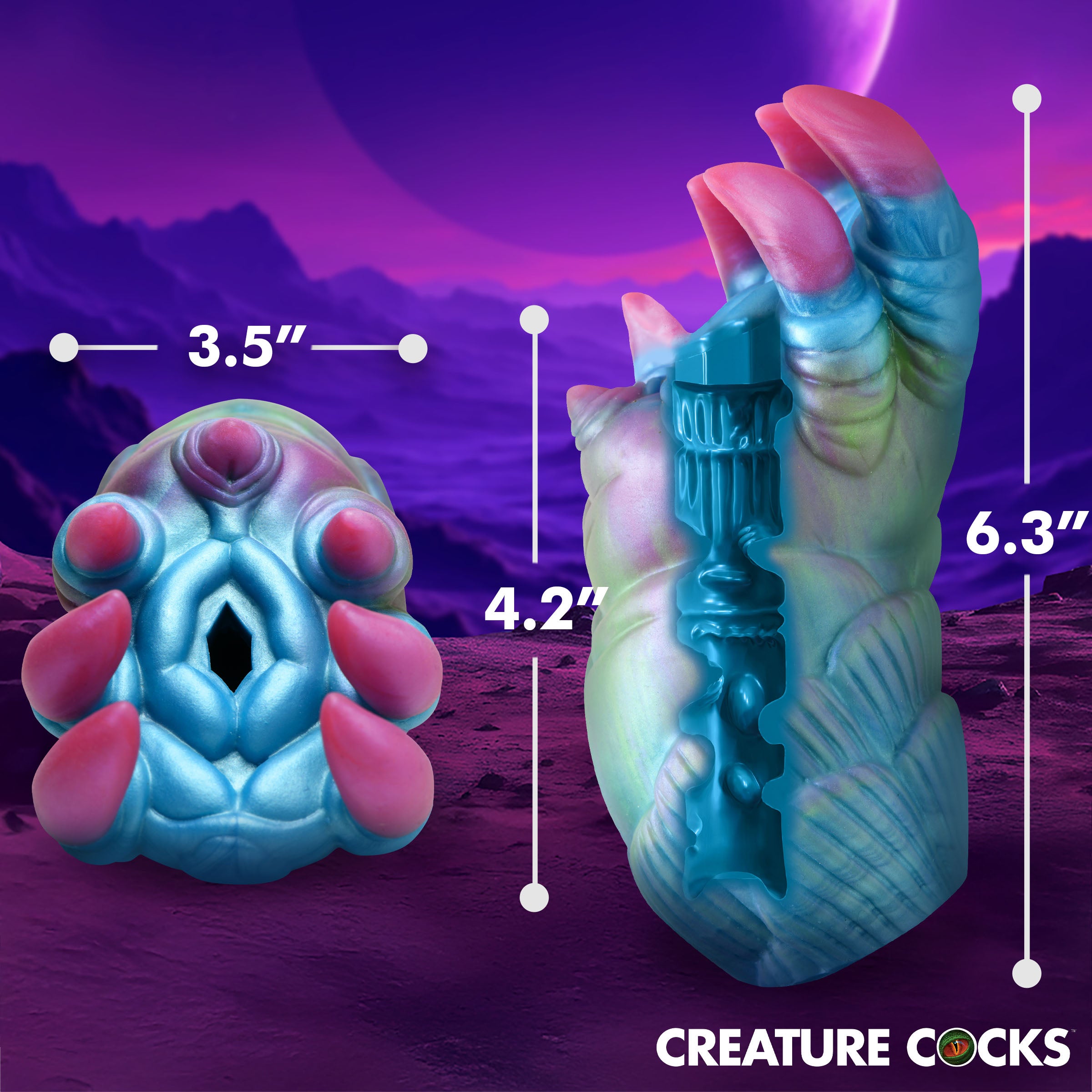 Creature Cocks Ursa Silicone Pussy Stroker – Embark on a Cosmic Journey of Pleasure - Buy At Luxury Toy X - Free 3-Day Shipping