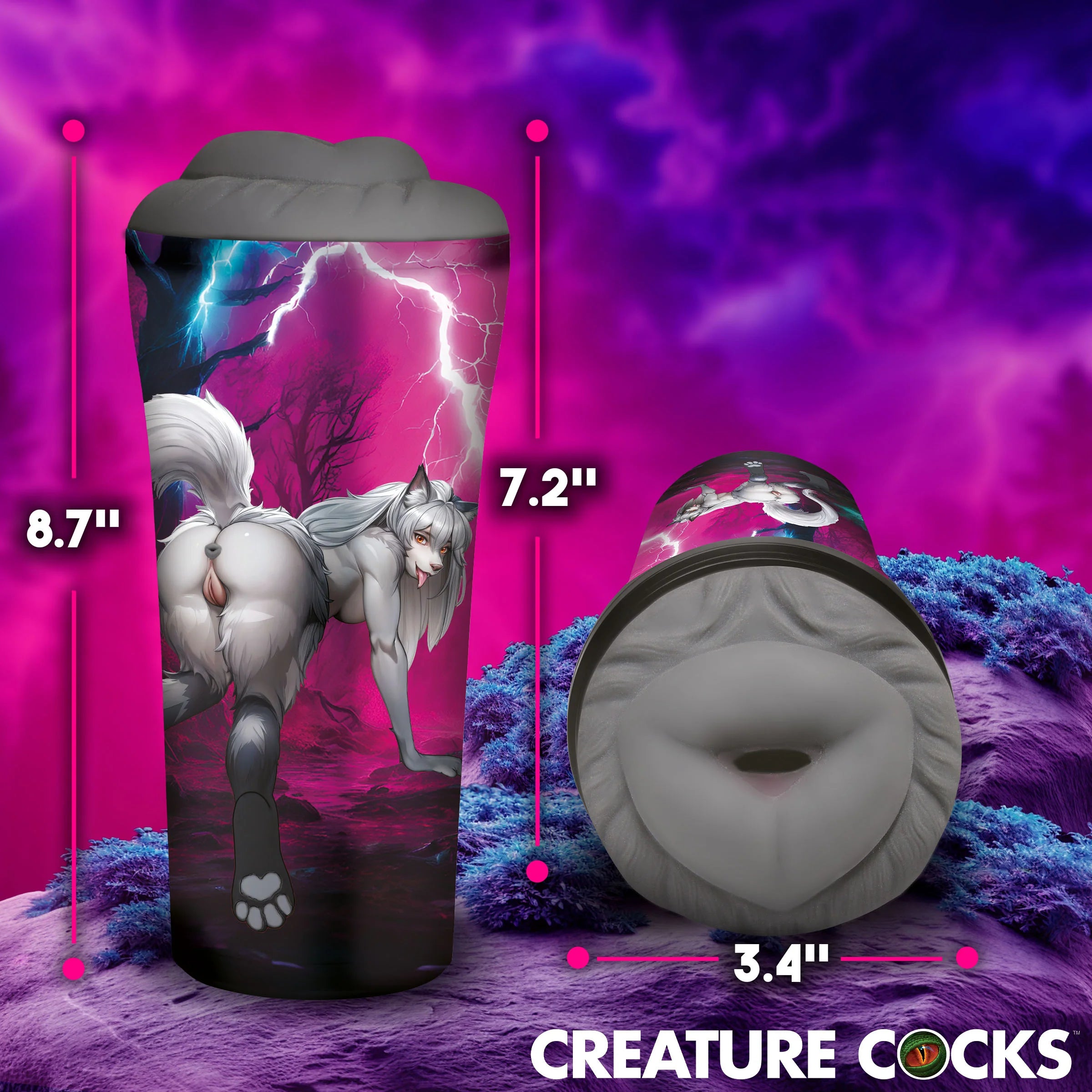 Creature Cocks Wolf Ass Stroker - Buy At Luxury Toy X - Free 3-Day Shipping