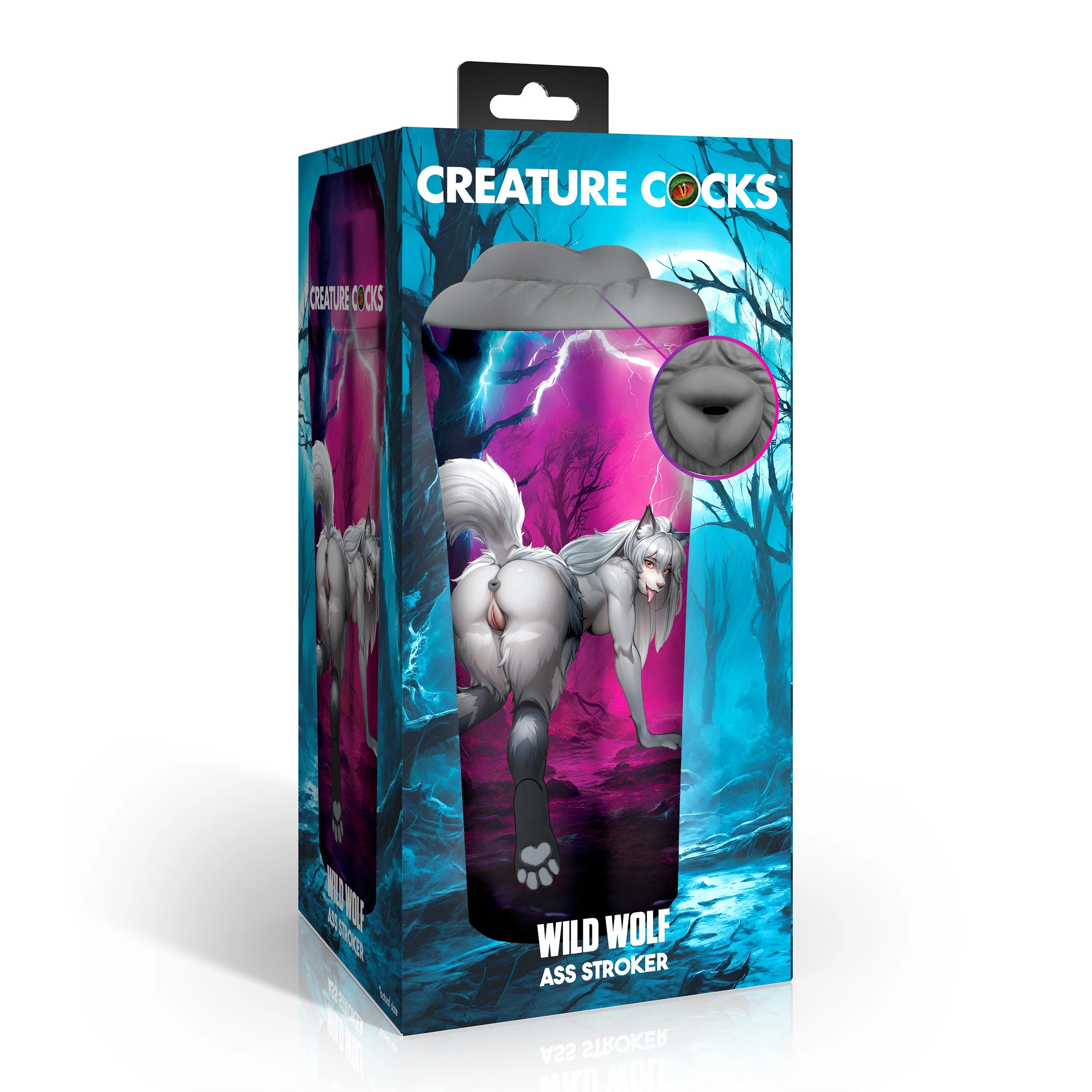 Creature Cocks Wolf Ass Stroker - Buy At Luxury Toy X - Free 3-Day Shipping