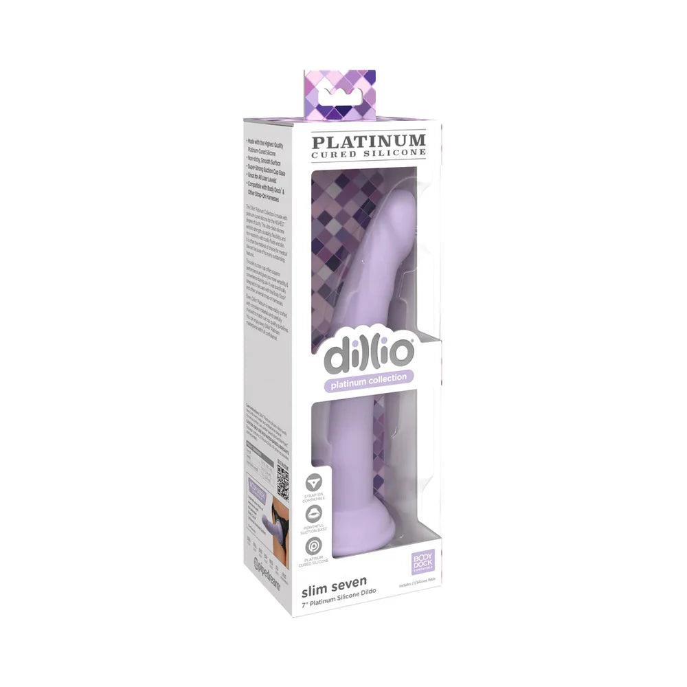 Dillio Platinum Collection Slim Seven 7 in. Silicone Dildo - Buy At Luxury Toy X - Free 3-Day Shipping