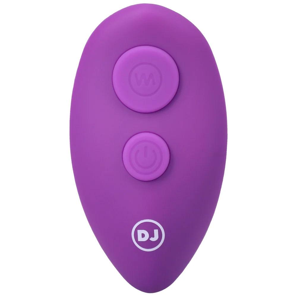 Doc Johnson A-Play BEADED VIBE Rechargeable Silicone Anal Plug with Remote - Buy At Luxury Toy X - Free 3-Day Shipping