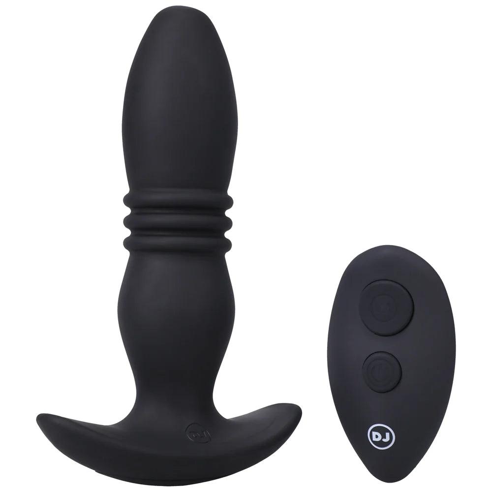 Doc Johnson A-Play RISE Rechargeable Silicone Anal Plug with Remote - Buy At Luxury Toy X - Free 3-Day Shipping