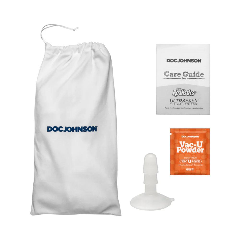 Doc Johnson Bust It Squirting Realistic Cock Brown - Buy At Luxury Toy X - Free 3-Day Shipping