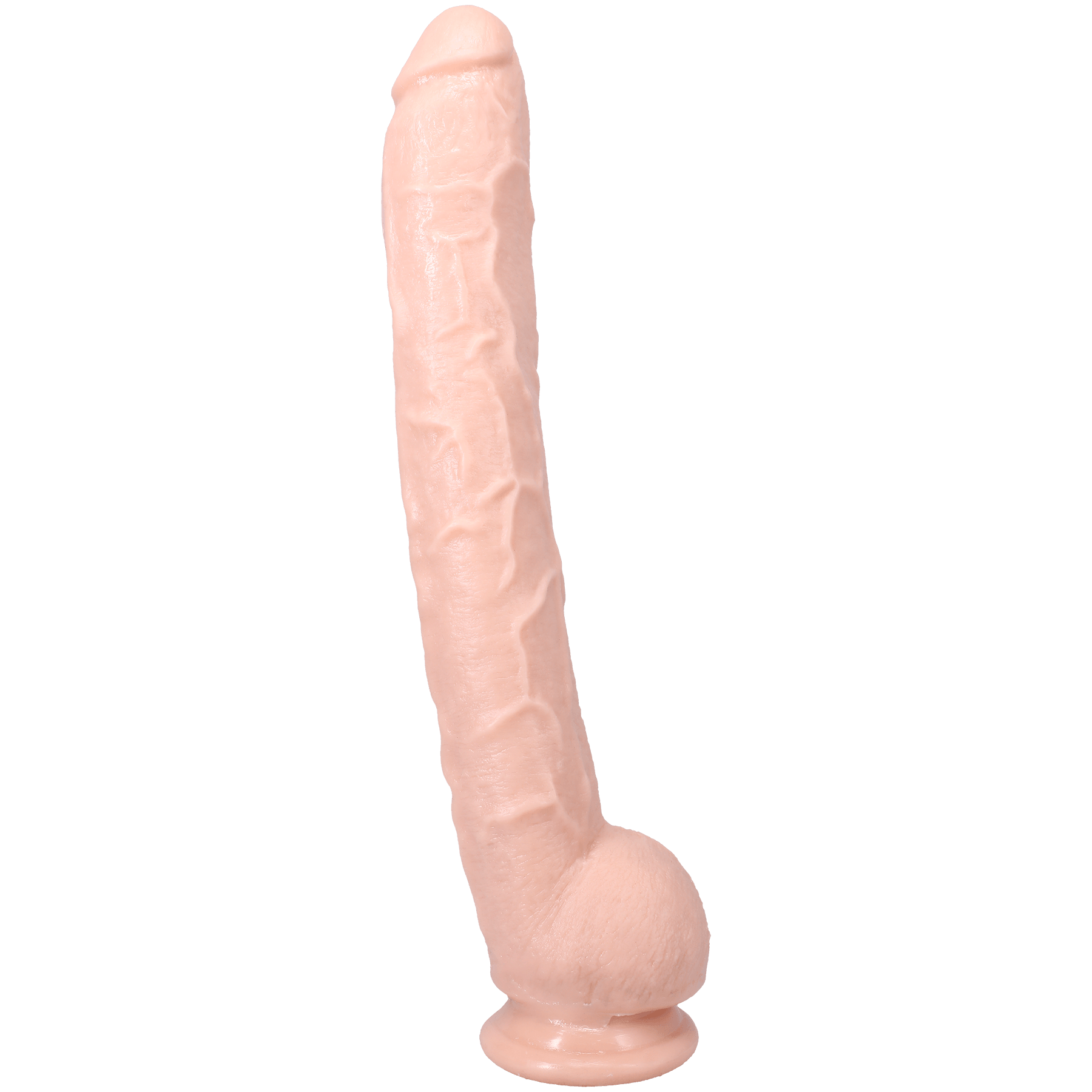 Doc Johnson Dick Rambone Dildo Bulk 17in - Vanilla - Buy At Luxury Toy X - Free 3-Day Shipping