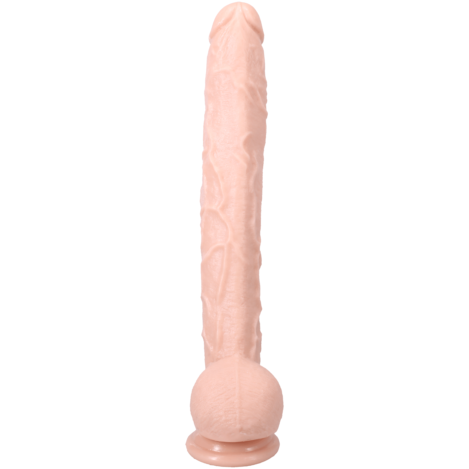 Doc Johnson Dick Rambone Dildo Bulk 17in - Vanilla - Buy At Luxury Toy X - Free 3-Day Shipping