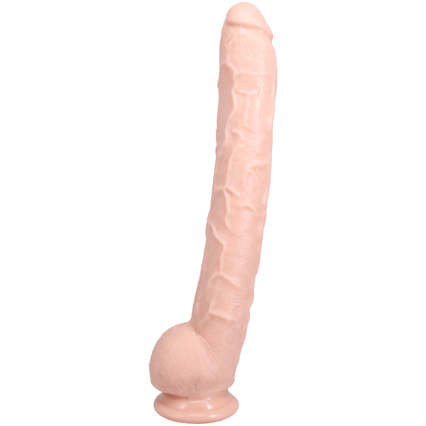 Doc Johnson Dick Rambone Dildo Bulk 17in - Vanilla - Buy At Luxury Toy X - Free 3-Day Shipping