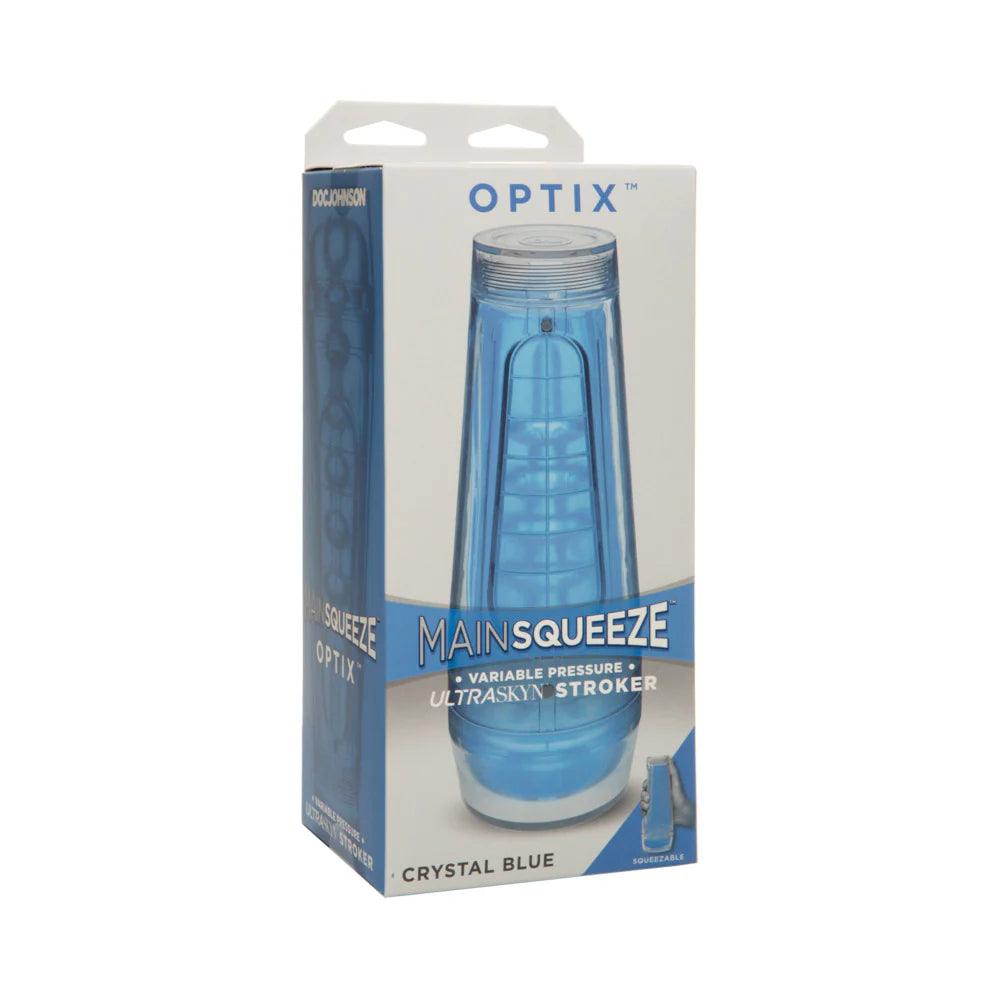 Doc Johnson Main Squeeze Optix Ultraskyn Masturbator - Buy At Luxury Toy X - Free 3-Day Shipping