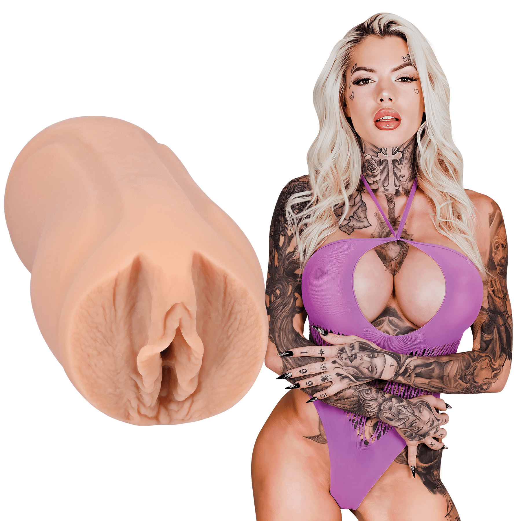 Doc Johnson Signature Strokers - Chantal Danielle - ULTRASKYN Pocket Pussy - Buy At Luxury Toy X - Free 3-Day Shipping