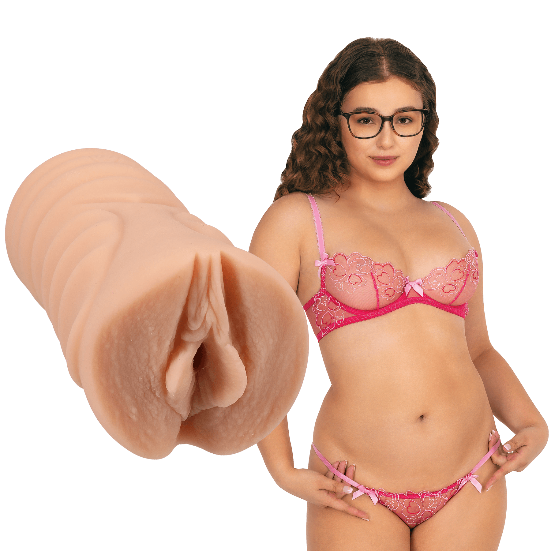 Doc Johnson Signature Strokers - Leana Lovings - ULTRASKYN Pocket Pussy - Buy At Luxury Toy X - Free 3-Day Shipping