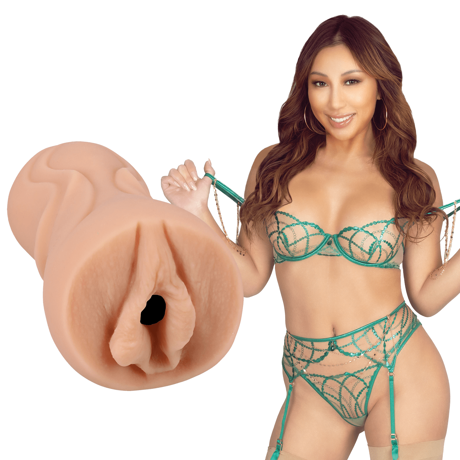 Doc Johnson Signature Strokers - Nicole Doshi - ULTRASKYN Pocket Pussy - Buy At Luxury Toy X - Free 3-Day Shipping