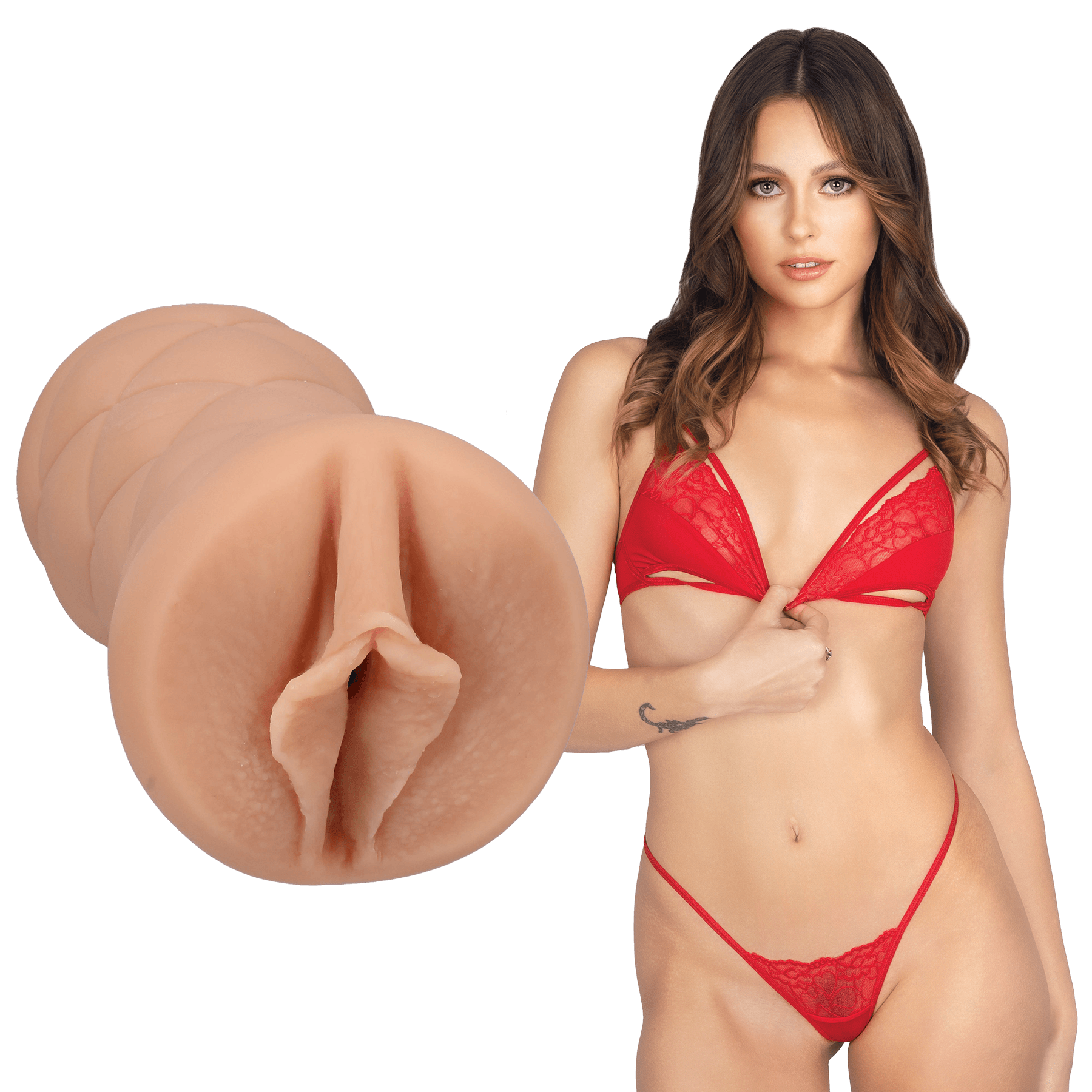 Doc Johnson Signature Strokers - Stella Barey - ULTRASKYN Pocket Pussy - Buy At Luxury Toy X - Free 3-Day Shipping