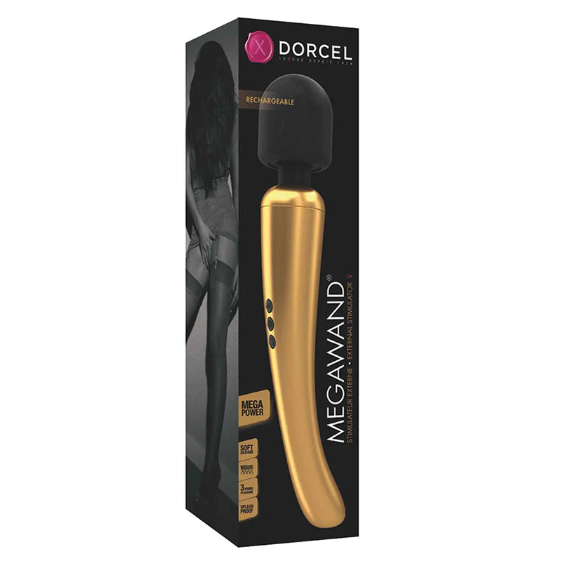 Dorcel MegaWand Rechargeable Wand Vibrator – Unmatched Power for Ultimate Pleasure - Buy At Luxury Toy X - Free 3-Day Shipping