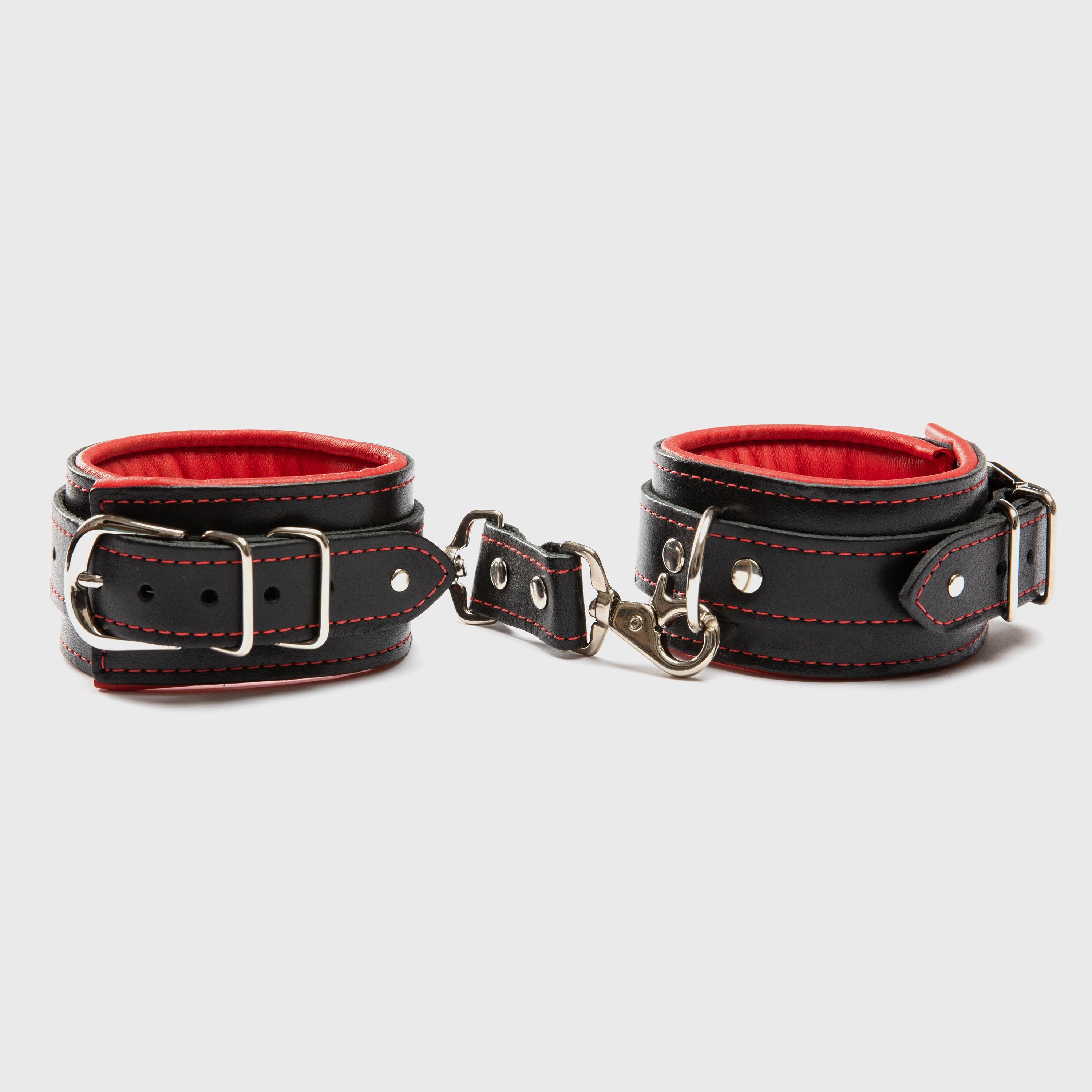 Mercer Premium Soft Leather Padded Ankle Cuffs