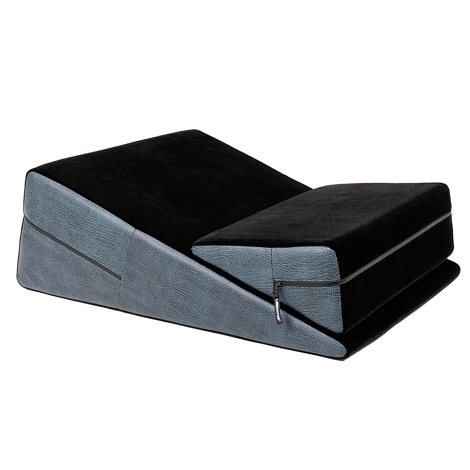 Liberator Wedge Ramp Combo - Premium Two-Tone Faux Leather