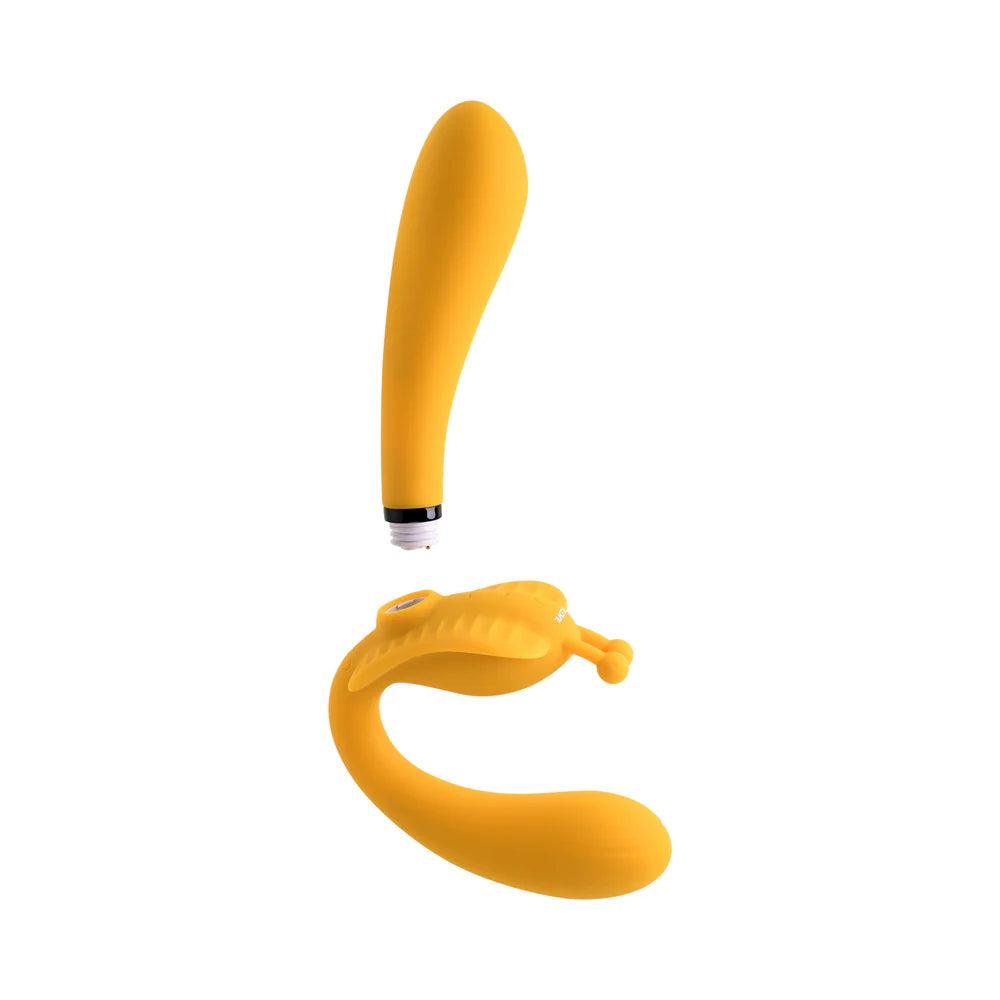 Evolved Monarch Rechargeable Silicone Multifunction Vibrating Strapless Strap-On - Buy At Luxury Toy X - Free 3-Day Shipping