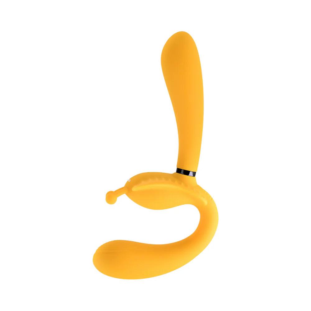 Evolved Monarch Rechargeable Silicone Multifunction Vibrating Strapless Strap-On - Buy At Luxury Toy X - Free 3-Day Shipping