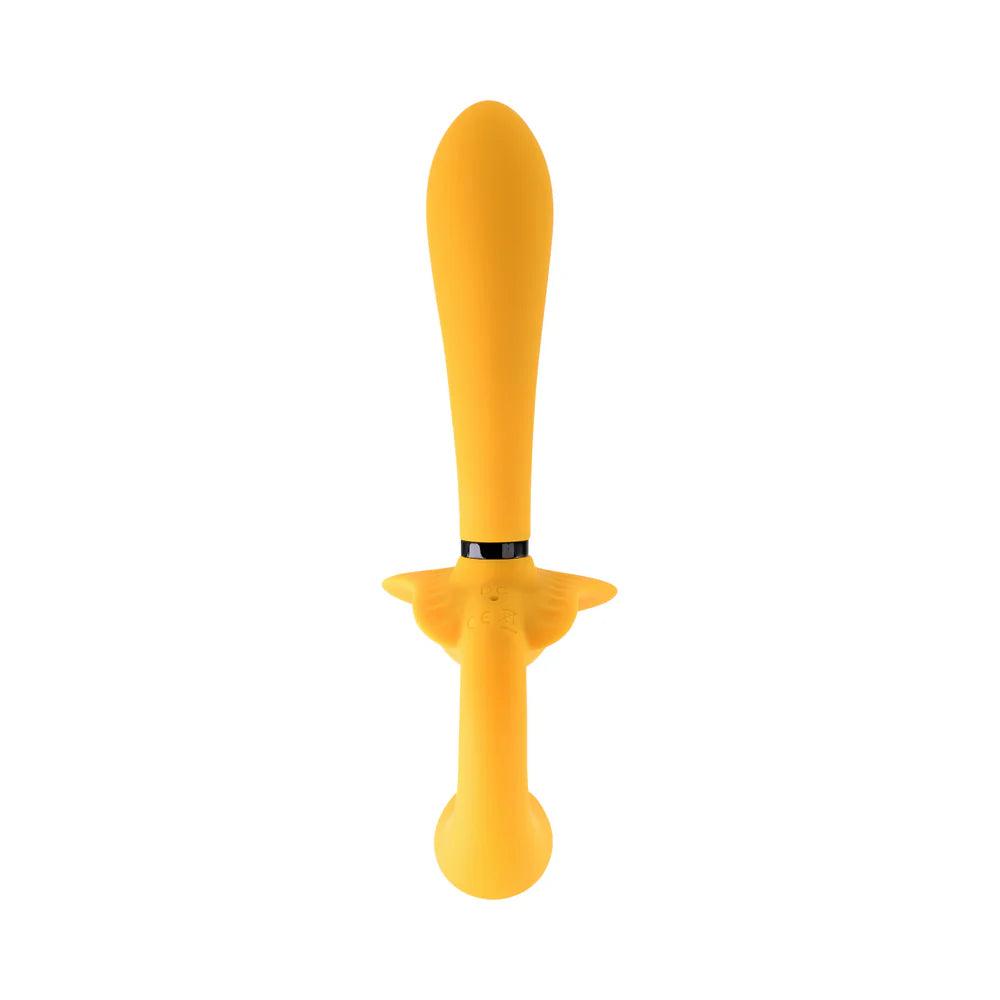 Evolved Monarch Rechargeable Silicone Multifunction Vibrating Strapless Strap-On - Buy At Luxury Toy X - Free 3-Day Shipping