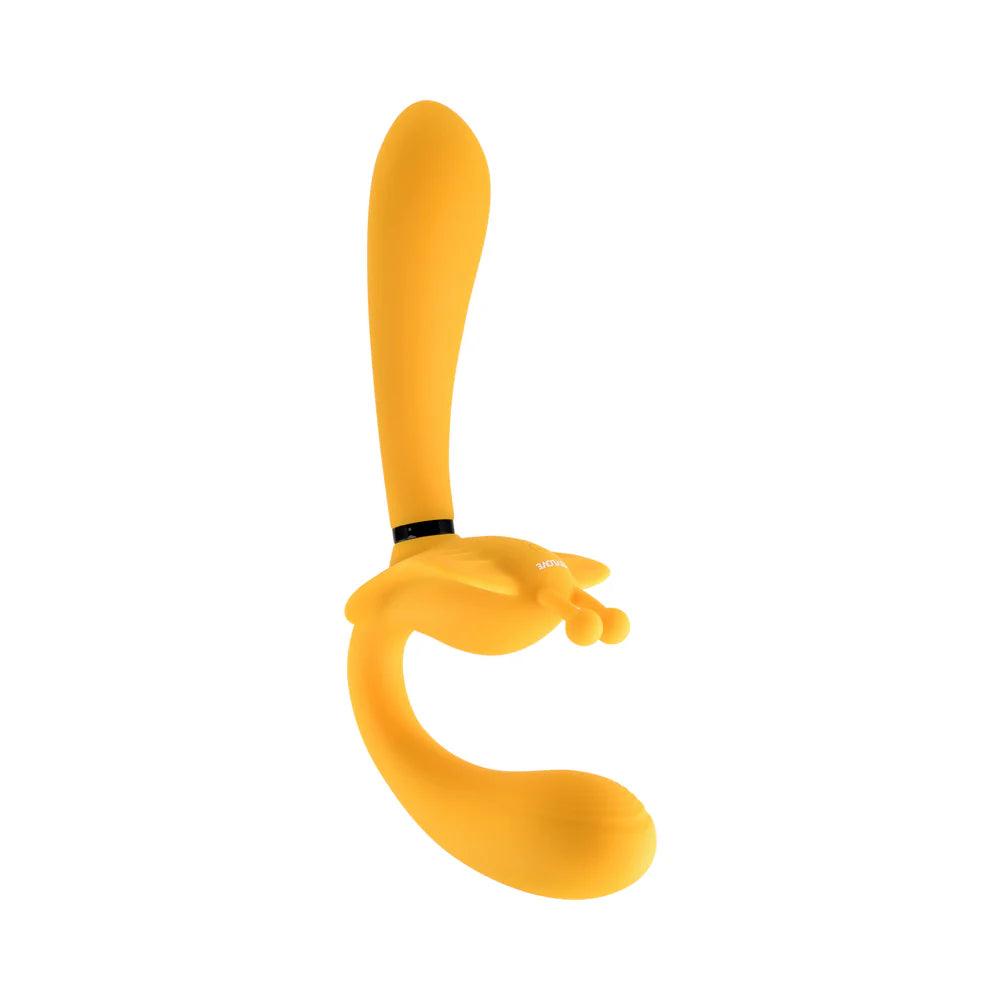 Evolved Monarch Rechargeable Silicone Multifunction Vibrating Strapless Strap-On - Buy At Luxury Toy X - Free 3-Day Shipping