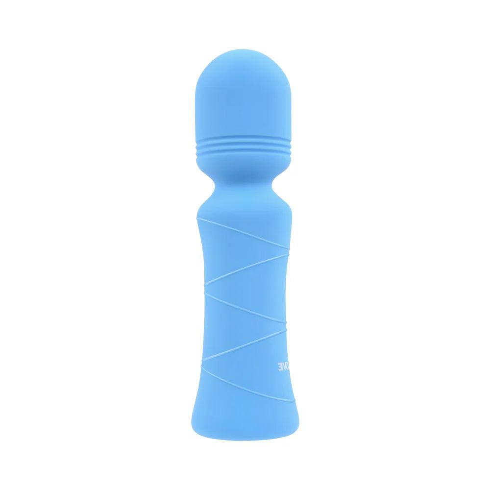 Evolved Out Of The Blue Rechargeable Silicone Wand Vibrator - Buy At Luxury Toy X - Free 3-Day Shipping