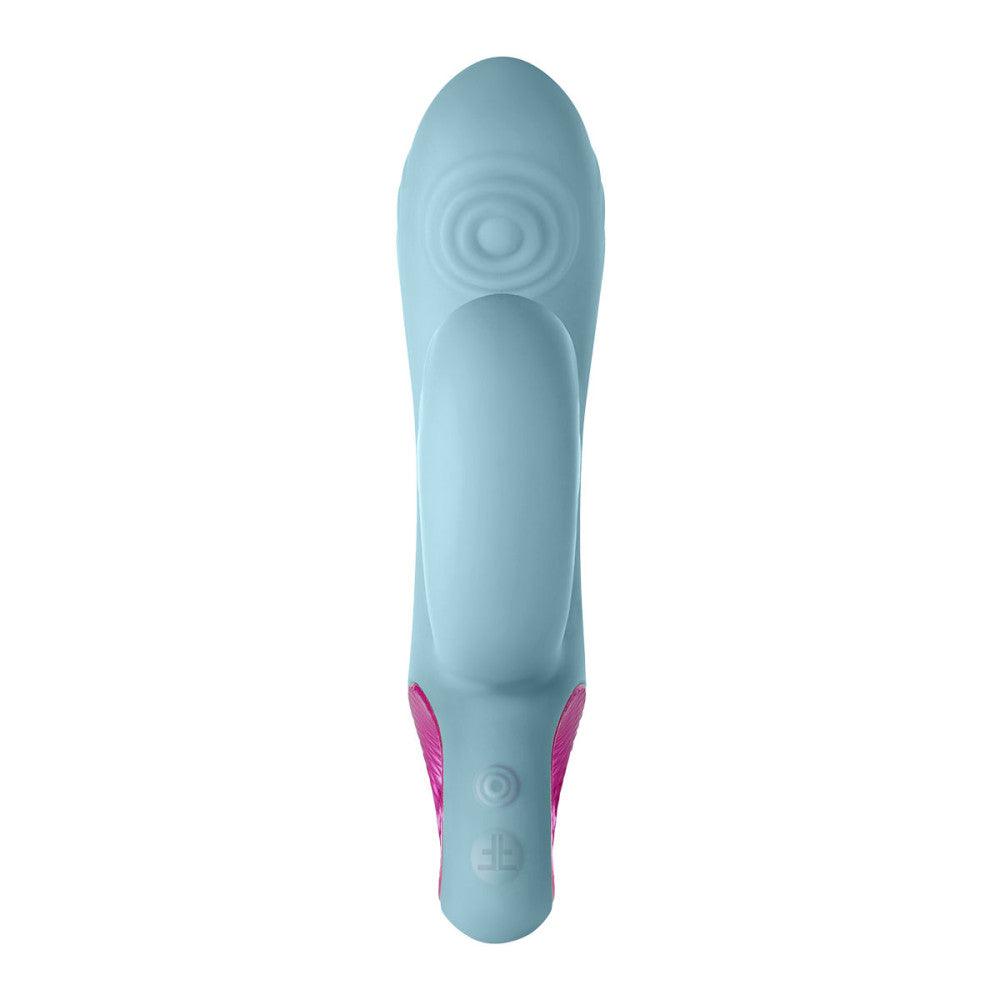 FemmeFunn Cora Rechargeable Silicone Thumping Dual Stimulation Vibrator - Buy At Luxury Toy X - Free 3-Day Shipping