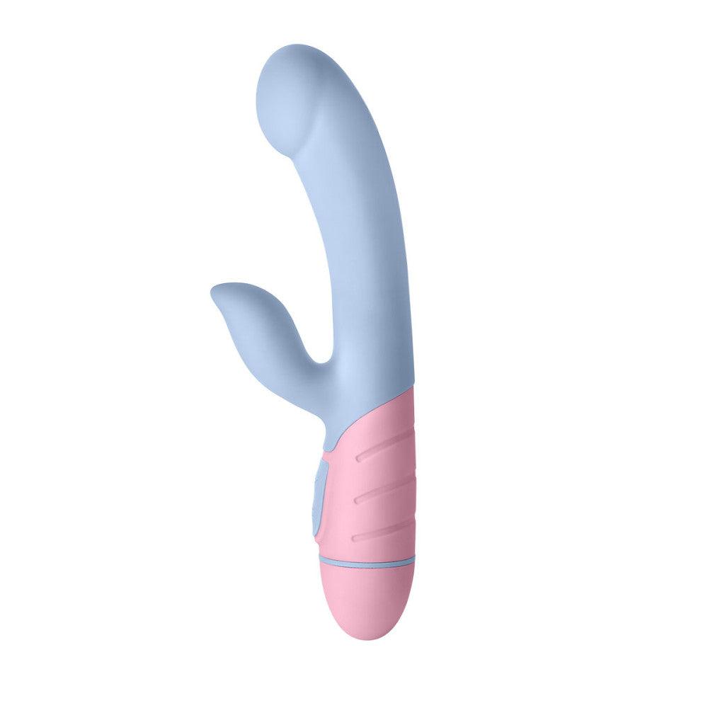 FemmeFunn FFIX Rabbit Waterproof Silicone Dual Stimulation G-Spot Vibrator - Buy At Luxury Toy X - Free 3-Day Shipping