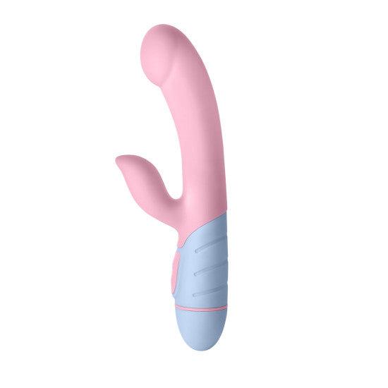 FemmeFunn FFIX Rabbit Waterproof Silicone Dual Stimulation G-Spot Vibrator - Buy At Luxury Toy X - Free 3-Day Shipping