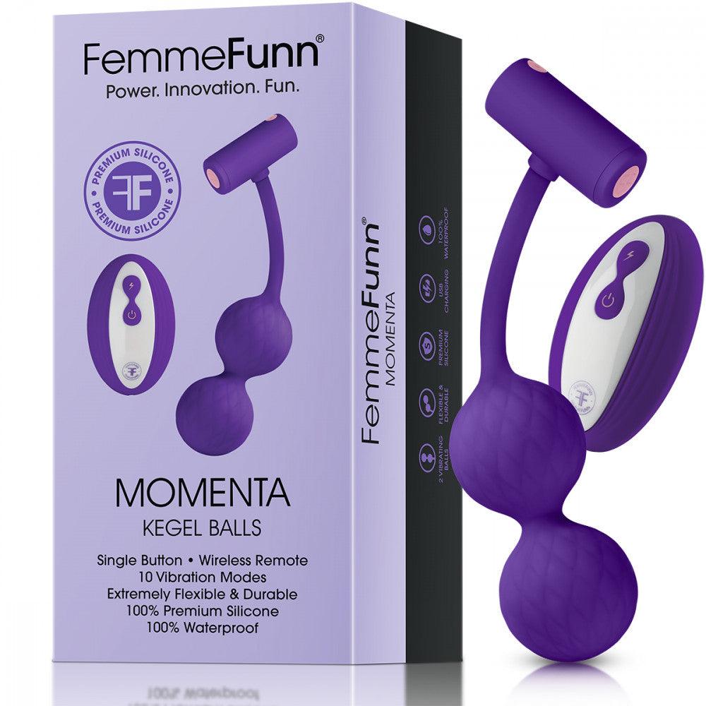 FemmeFunn Momenta Rechargeable Remote-Controlled Silicone Kegel Balls - Buy At Luxury Toy X - Free 3-Day Shipping