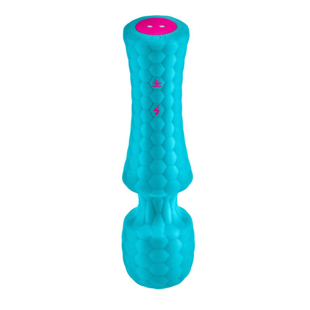 FemmeFunn Ultra Wand Mini Rechargeable Flexible Textured Silicone Vibrator - Buy At Luxury Toy X - Free 3-Day Shipping