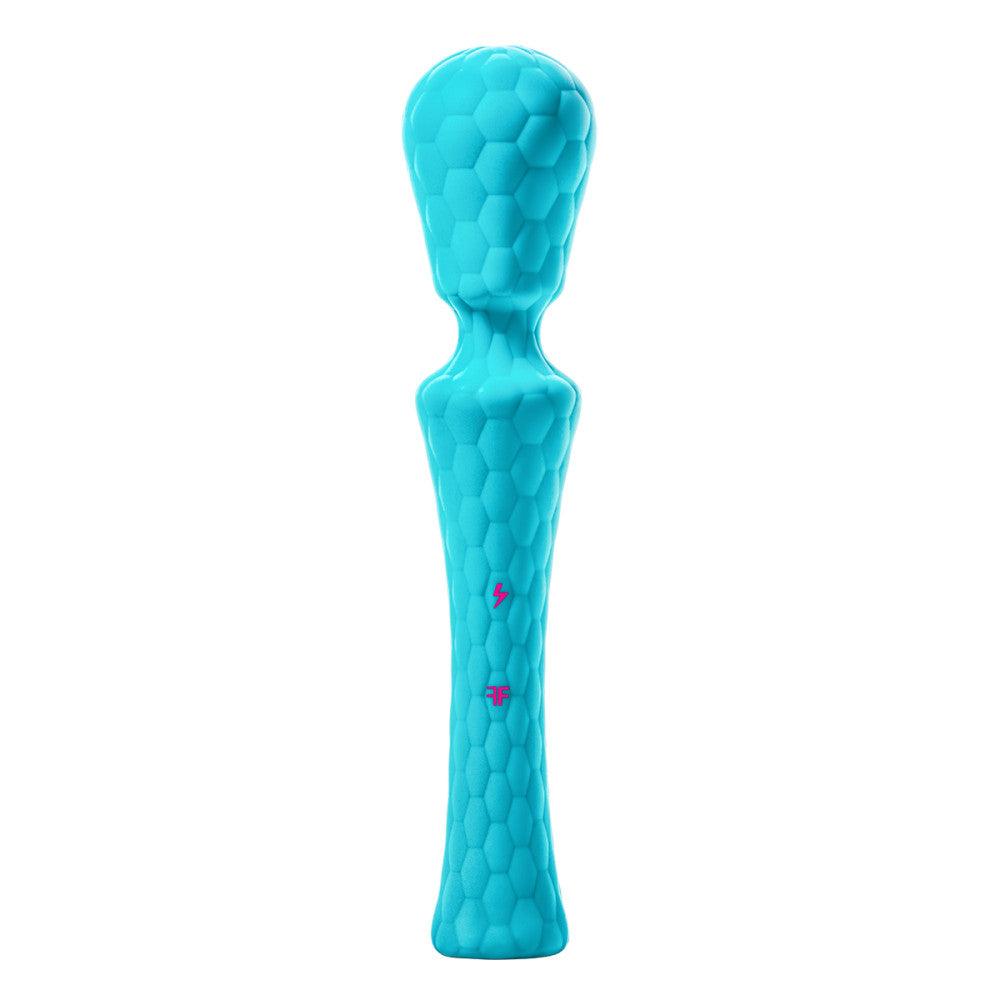 FemmeFunn Ultra Wand XL Rechargeable Flexible Textured Silicone Vibrator - Buy At Luxury Toy X - Free 3-Day Shipping