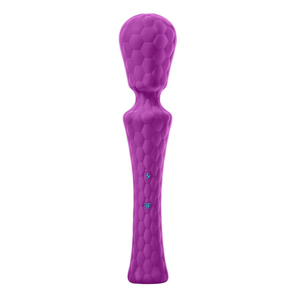 FemmeFunn Ultra Wand XL Rechargeable Flexible Textured Silicone Vibrator - Buy At Luxury Toy X - Free 3-Day Shipping